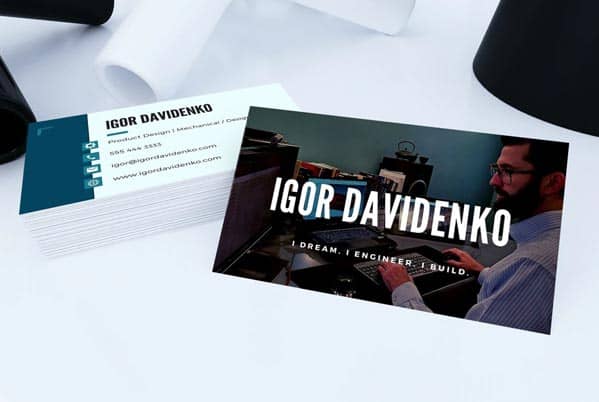 Igor Davidenko's business card